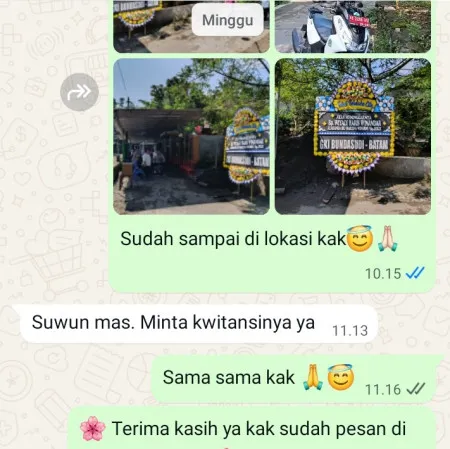 Pengiriman Papan Bunga Duka Bulak Banteng Kenjeran