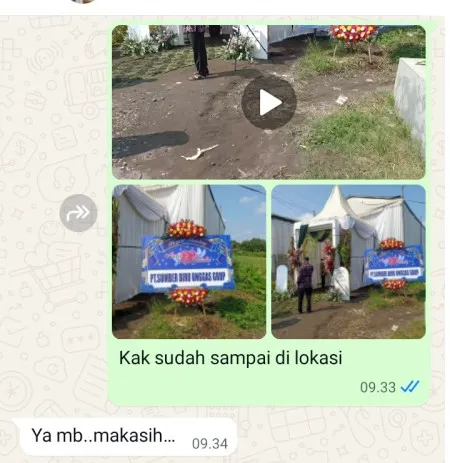 Pengiriman Karangan Bunga Bulak Banteng Kenjeran
