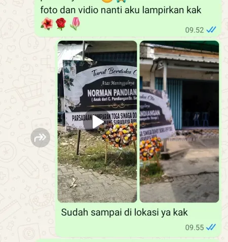 Pengiriman Karangan Bunga Bulak Banteng Kenjeran