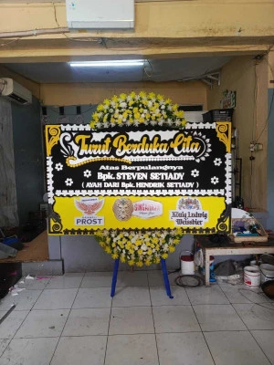 Papan Bunga di Bulak Banteng Kenjeran