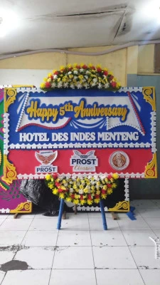 Papan Bunga di Bulak Banteng Kenjeran
